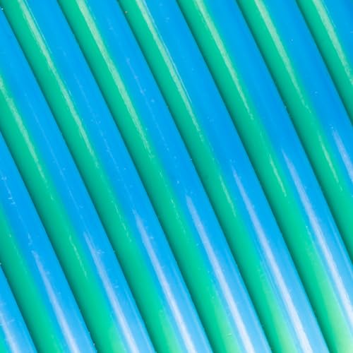 Image of Polymaker Panchroma Dual Silk PLA 3D Printing Filament, 1.75mm 1kg, Silk Caribbean Sea (Blue-Green), New and Improved Formula, Better Strength, Printing Speed & Clog-Free