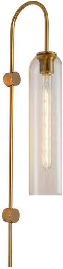 Indoor Wall lamp, Glass Wall Sconce, Wall Lamp,Wall Light Fixture with White Glass Shade for Bedroom Living Room, Vanity Light, Bedside Lamp