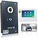 Produktbild MATHFEL Video Türklingel und Gegensprechanlage mit Kamera und Türöffner, 7'' Monitor, 170° Weitwinkel-Kamera, Türsprechanlage für 1 Familienhaus - Türstation in Edelstahl, Wlan fähig