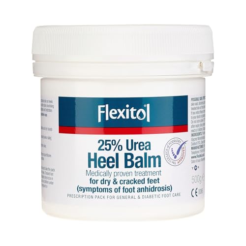 Flexitol Heel Balm 500g - Intense Moisturizer for Dry, Cracked Heels