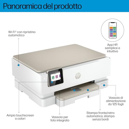 Hp Envy Inspire 7220E Stampante A Getto Termico D'inchiostro A4 4800X1200 Dpi 15Ppm Wi-Fi - 3