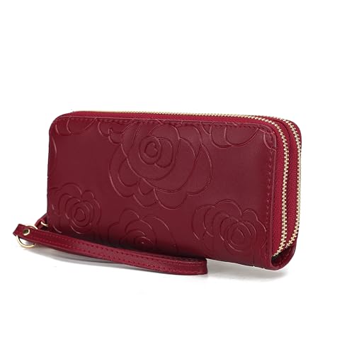 Image of MKF Collection Wristlet Wallet for Women, Small Credit Card Holder with Zipper Coin Pocket Wallet Purse Handbag By Mia K