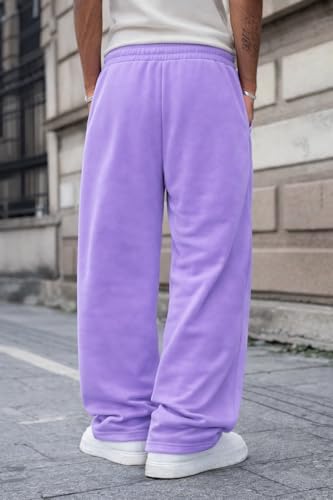 Image of Rockwell Men's Baggy Sweatpants | Cotton Terry Relaxed Fit Joggers for Men | Oversized Streetwear Track Pants | Casual Gym & Everyday Wear| 018