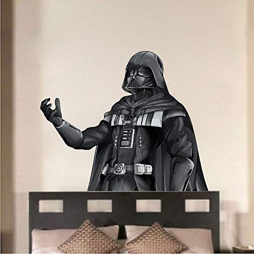 Vinilo Decorativo Darth Vader 6x7 pulgadas Negro miniatura 3