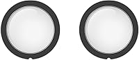 Vista 3 de PULUZ Protector de lente para Insta 360 x 3, protectores de lente duales para Insta360 X3, funda protectora de PC, protectores adhesivos de lente