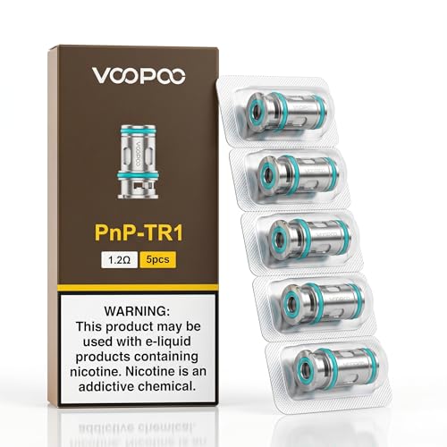 Voopoo Resistencias Pnp-Tr1 1.2ohm Pack 5uds Producto Sin Nicotina