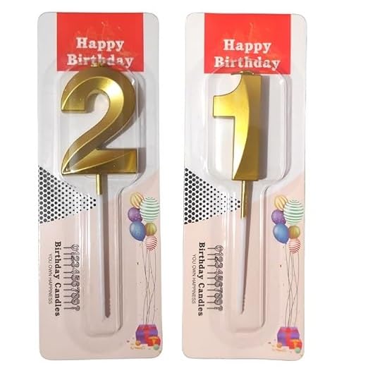 Image of ToyUniverse Number 21 Golden Candle