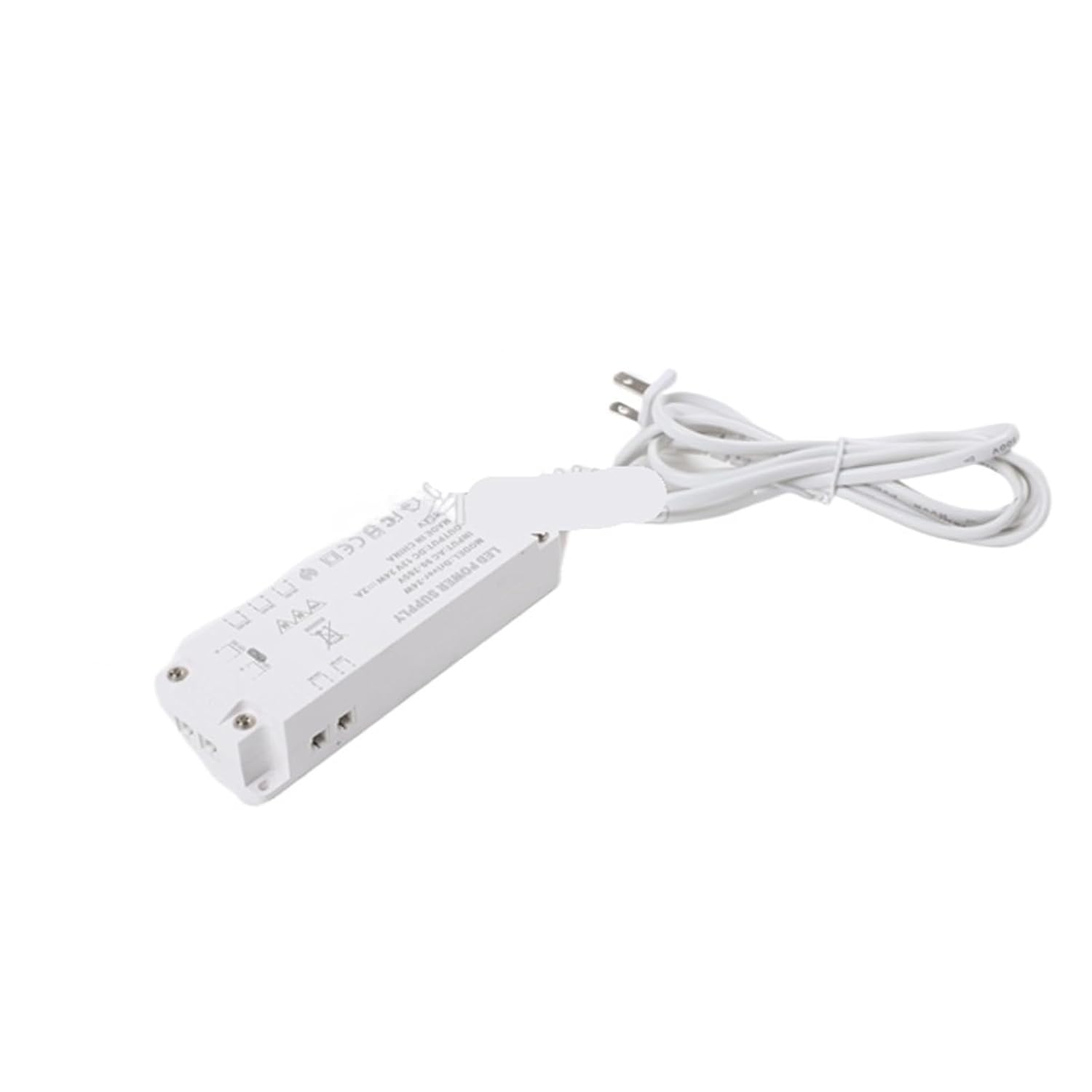 Cabinet Light Dedicated Transformer 12V Wardrobe Power Drive Low Voltage Light Strip Adapter Sensor Transformer Converter(60W 1 to 7/03a)