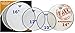 Remo Emperor Clear ProPack Drum Head Pack w/FREE Ambassador Coated (10