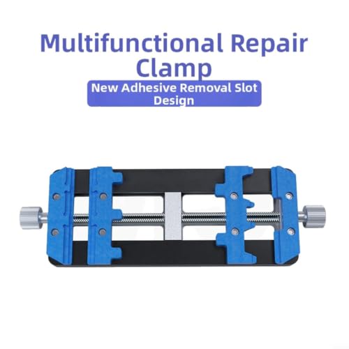 Soporte para PCB K23 estable con abrazadera de metal azul 6