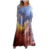 Casual Dresses for Womens 2023 Easter Day Valentine's Day St. Patrick's Day Generic Red Brick Womens Beach Dress Cover Up Miu Outfit