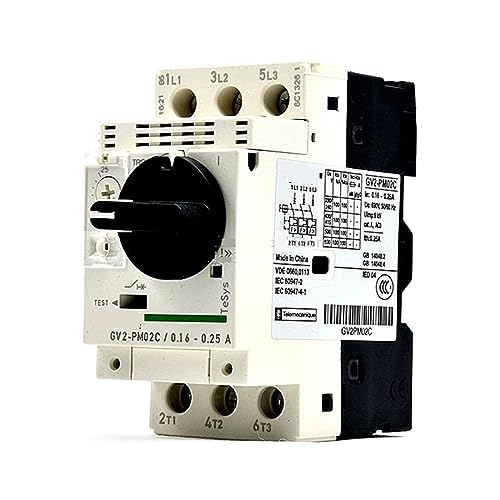 Disyuntor de motor magnético GV2-PM02C protector contra cortocircuitos trifásico 3P 2