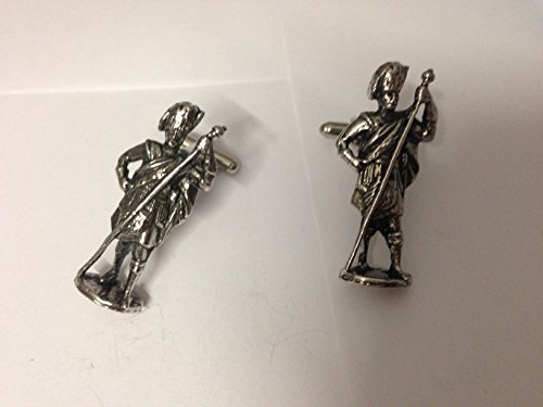 Drum Major English Pewter Manschettenknöpfe