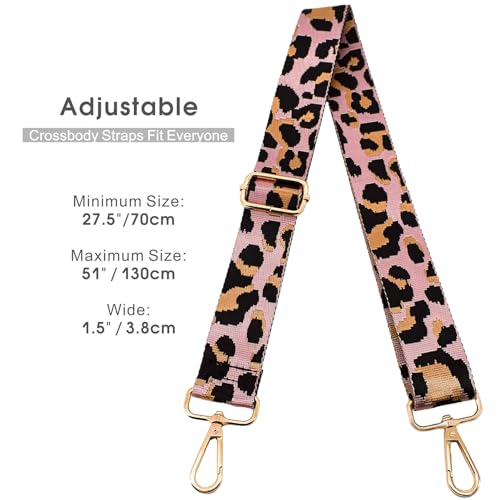 Image of Replacement Purse Strap Shoulder Strap Adjustable Crossbody Strap for Women Crossbody Wide Shoulder Bag