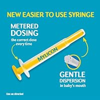 MYLICON Infant and Baby Gas Relief Drops, Dye-Free, 1 Oz (Updated Syringe) — image 2