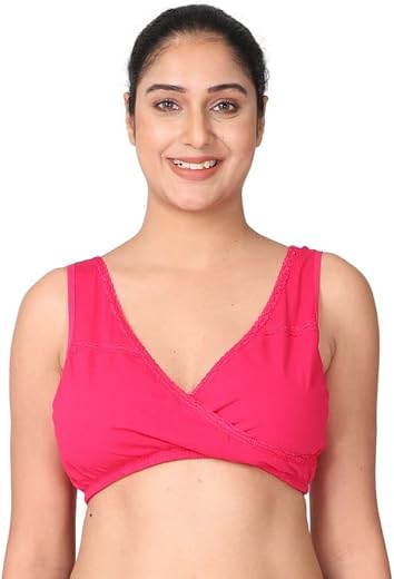 Morph Maternity | Leakproof Sleep Nursing Bra for Feeding Women | Bra for Feeding Moms | Non-Padded Wire | Pull Over Cup f...