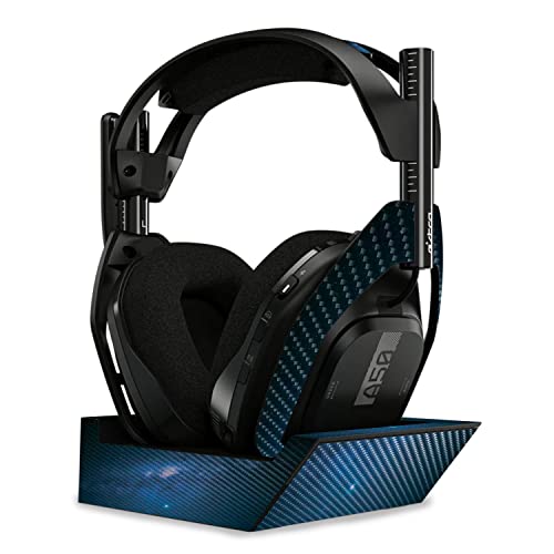 Image of MightySkins Carbon Fiber Skin Compatible with Astro A50 Wireless Headphones + Base Station (Gen 4) - Night Sky | Protective, Durable Textured Carbon Fiber Finish | Easy to Apply | Made in The USA