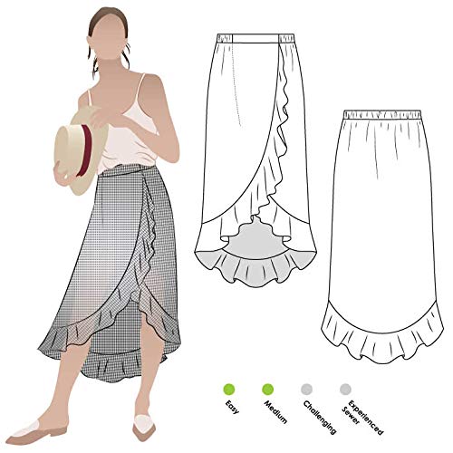 Printable Wraparound Skirt Pattern