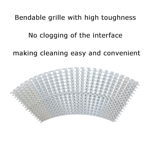Grille de drainage modulable piscine 25x100cm lot de 5