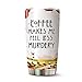 Kozmoz Inspire Movies Lover Gift - Halloween Mugs - Crime Scene True Crime Tumbler 20Oz - Gifts for Men, Women, Friends on Christmas, Birthday