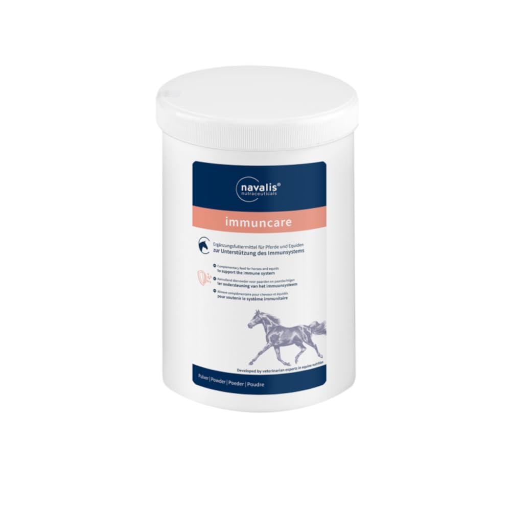 Navalis Immuncare Horse | 1,2 kg | Ergänzungsfuttermittel für Pferde | Mit wertvollen Beta-Glucanen