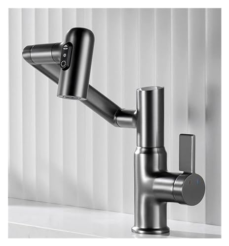 Robinet lavabo à affichage intelligent pour routine beauté moderne - 2