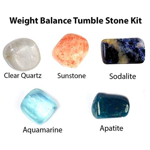 Image of Reiki Crystal Products Certified Natural Crystal Tumble Stone Kit | Multiple Crystal Stone Sets for Meditation, Reiki, Chakra & Spiritual Practices