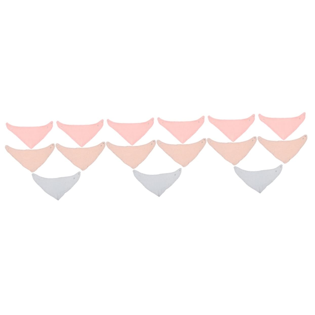 ifundom 15piezas Baberos Para Bebés Toallas Absorbentes Para Saliva Suaves y Amigables La Piel Para Recién Nacidos y Bebés Que Están Dentando Protección Efectiva Para Ropa Infantil