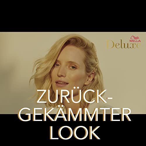 Wella Deluxe Schaumfestiger Wunder Volumen & Schutz – Haarschaum für sichtbar mehr Volumen – mit 5-Fach Keratin-Schutzkomplex und UV-Schutz – 200 ml