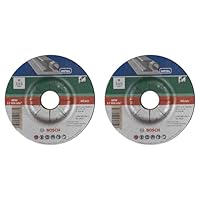 Bosch Professional DIY Schruppscheibe Metall für Winkelschleifer (Ø 115 mm) (Packung mit 2)