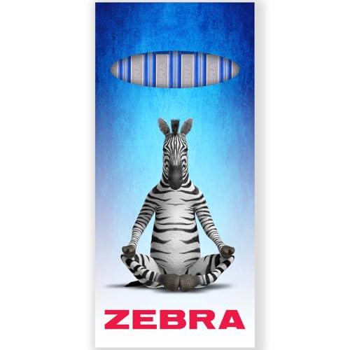 Zebra Z-Grip Smooth Ink Ballpoint Pen - 1.0mm - Pack of 6 Pens - in Zebra Envelope Gift Packaging (Blue), 1 count (Pack of 6) - Image 2