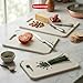 Rubbermaid 3pc Reversible Wheat Fiber Cutting Board Set | BPA Free Cutting Boards for Kitchen – Dishwasher Safe, Non-Slip Corners & Lightweight | Large Cutting Board for Meat, Veggies & Fruits