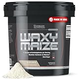 Ultimate Nutrition Carbohydrate Supplement, Wazy Maize - Unflavored Carb Protein Shake Powder & Muscle Builder for Post Workout - Zero Sugar, No Added Flavors, Colors Or Sweeteners - 12 Pounds