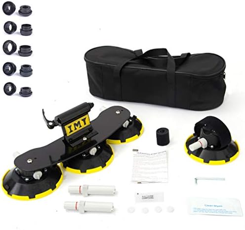 IMT Bike Carrier for Car Roof, Vacuum Suction Cup Bicycle Rack Aluminium Alloy Roof Rack with 5 Adapters for Most Bikes