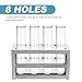 Ipetboom Stainless Steel Test Tube Rack Laboratory Holder for Centrifuge Tubes with Stable Wide Base for Research and Industrial Use