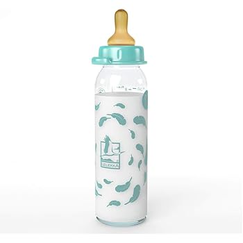 round baby bottle