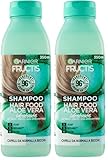 Garnier Champú Idratante Fructis Hair Food per Capelli Disidratati, 350 ml (Paquete de 2)