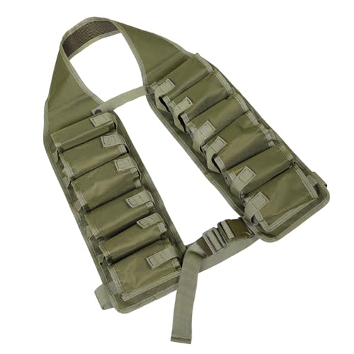 Cinturón de cerveza OFFIGAM ajustable de lona verde para escalada y senderismo