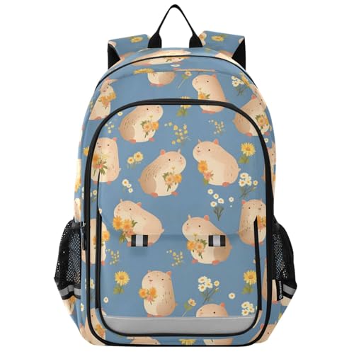 Sac à dos Capibara pour ordinateur portable destiné aux collégiens et lycéens voyageant au quotidien