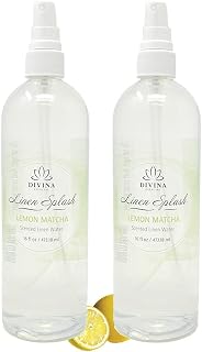 Lemon Matcha Linen and Room Spray Air Freshener 16oz (2-Pack). Pillow spray, Linen Mist, Fabric Spray, Laundry Basket or just Spray Around The House