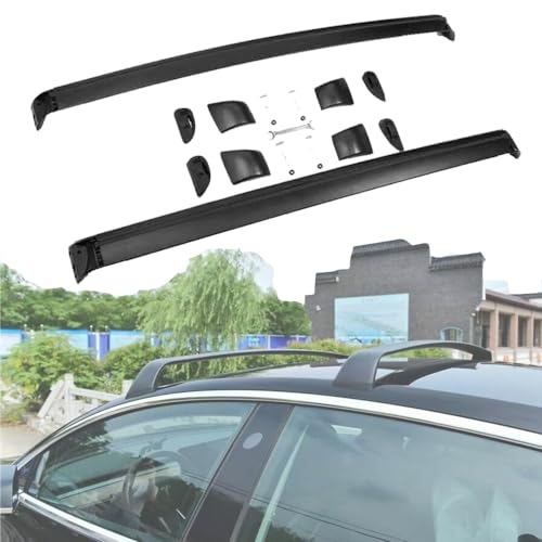 YHELI 2Pcs Roof Rail Rack Cargo Cross Bars Crossbars Fits for Model Y 2021 2022 2023, black, nfbd38