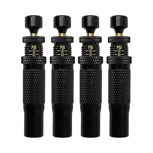 Desinflador De Neumáticos – Kit De Válvula De Desinflado De Aire De Neumáticos De Desierto 4 Piezas, Herramienta De Presión De Vehículo Portátil | Coche Camión Bicicleta Camping Playa Viajes Al Aire