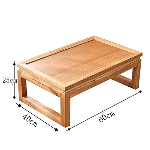 Table basse tatami pour assise au sol et petit salon zen