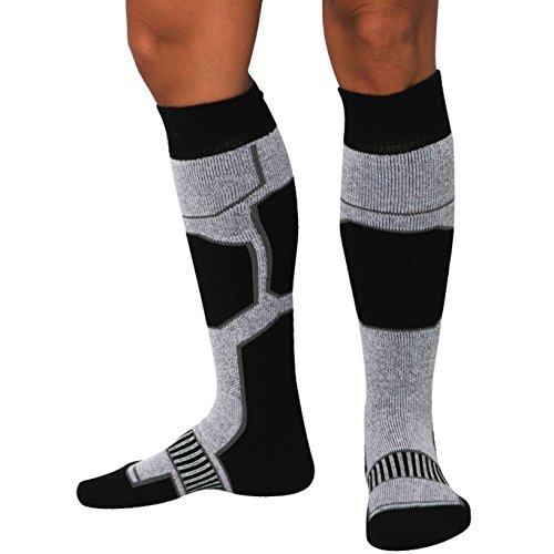 image for Pure Athlete Snowboard Socks - Comfortable Warm Outdoor Socks for Skii
