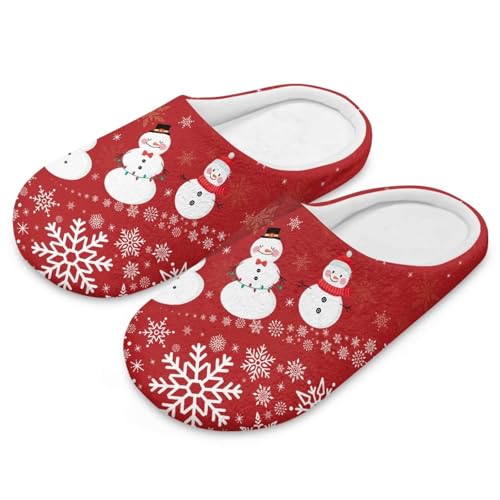 Slippers for Winter Comfy Lined Slippers Women Girls Home Office Dorm Holiday Decor