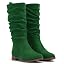Suede Dark Green