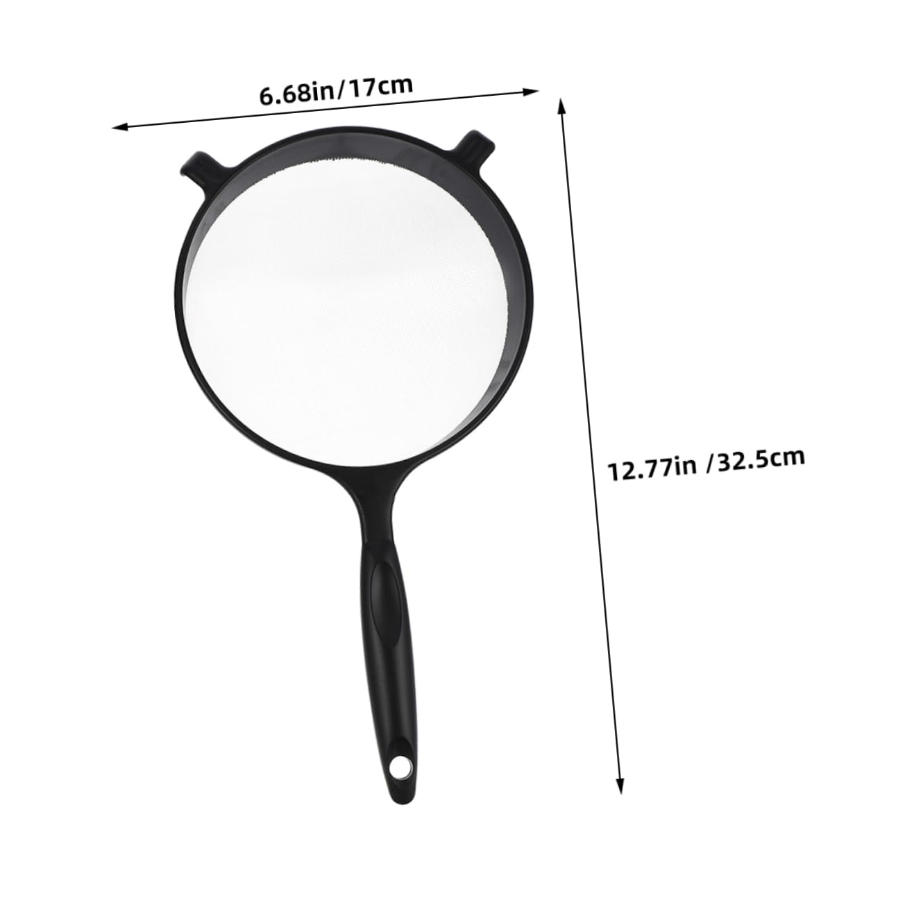 SOLUSTRE Handheld Flour Sifter with Fine Mesh Multi Functional Kitchen Sieve for Powdered Sugar Cocoa and More Portable Baking Tool for Home and Professional Use