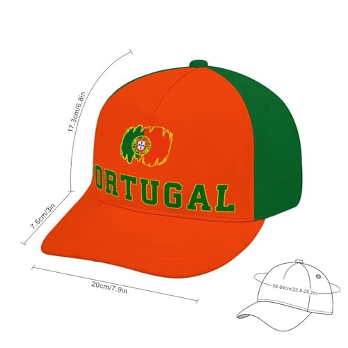 Image of Soccer National Team Baseball Cap for Men Women Adjustable Snapback Summer Sun Hat Game Day Hat for Soccer Fans