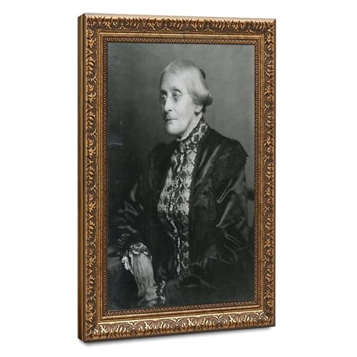 Impressions sur toile Susan B Anthony affiche deco salon tableau suspendre art mural 40,6x61 cm