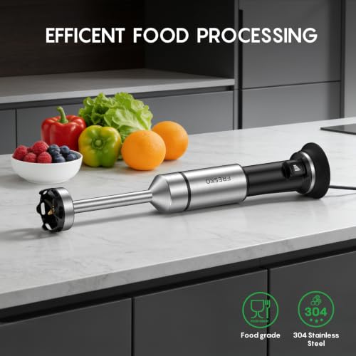 FRESKO Variable Speed Trigger lmmersion Blender Handheld with 24oz Beaker - image 9